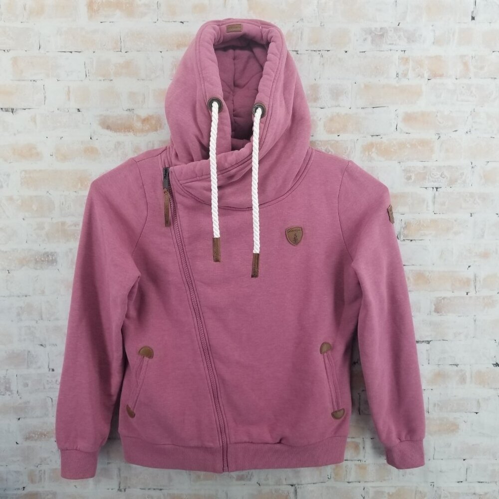 Wanakome Athena Coral Pink Full-Zip Hoodie Women's XL Soft Comfortable Warm‎